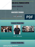 Diferencias en El Trabajo Entre: Coach Principal