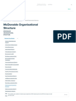 McDonalds Organisational Structure_ Case study & Culture