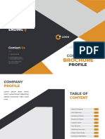 06 Company Bifold Brochure Template Design