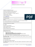 Ficha de segurança ácido tânico