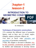 Chapter-1 Lesson-2: Introduction To Geometric Constructin