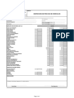 Inspección de Pre Uso de Vehículos