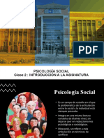 Clase 2 Psicología Social2023