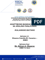 Grade 2 Adaptive LP For Araling Panlipunan