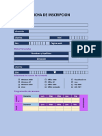 Ficha de Inscripcion