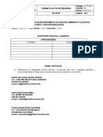 CL-FR-022 Formato Acta de Reunión CONFORMACIÓN DGA