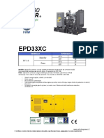 Grupo electrógeno EPD33XC