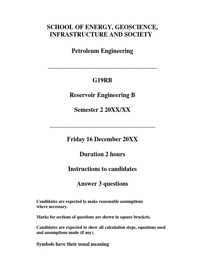 Analysis of Reservoir Conditions and Calculation of Skin Factor for an