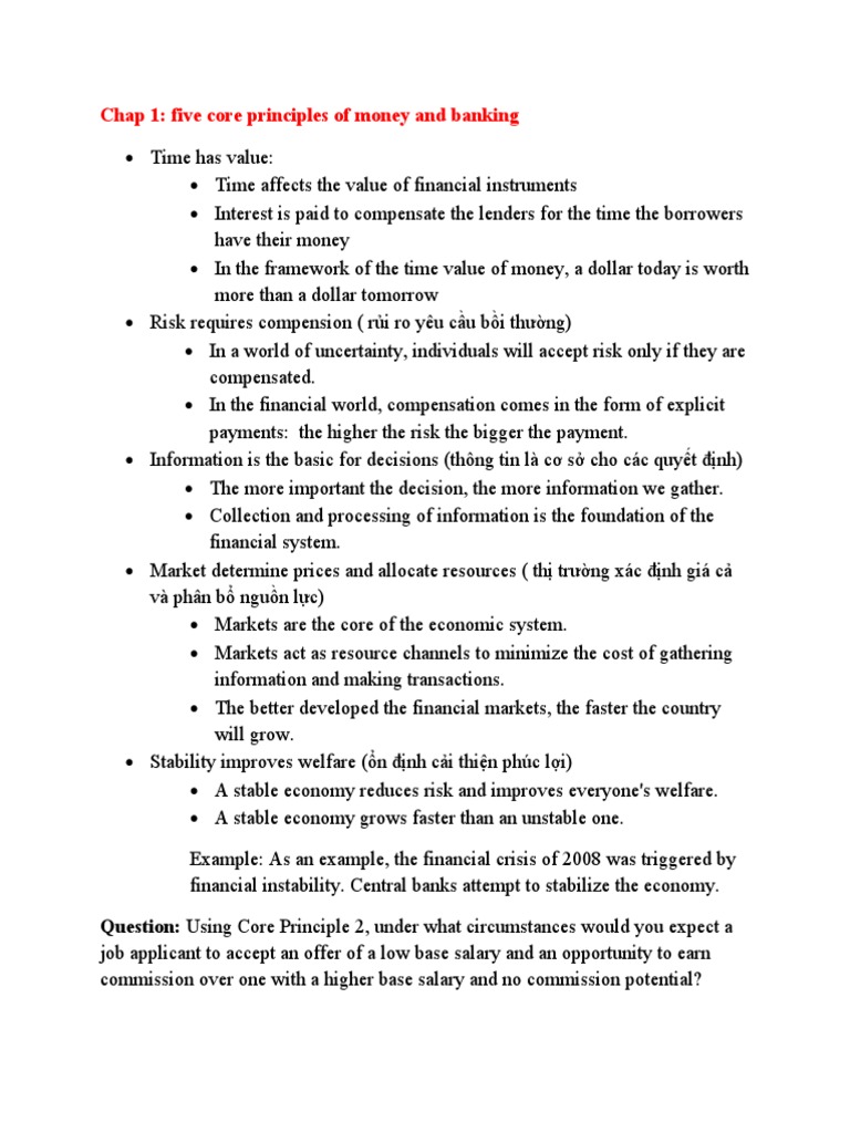 Document of Central Bank and Policy PDF Credit Card Money
