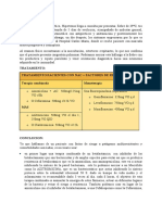 Caso Clinico Antibioticos