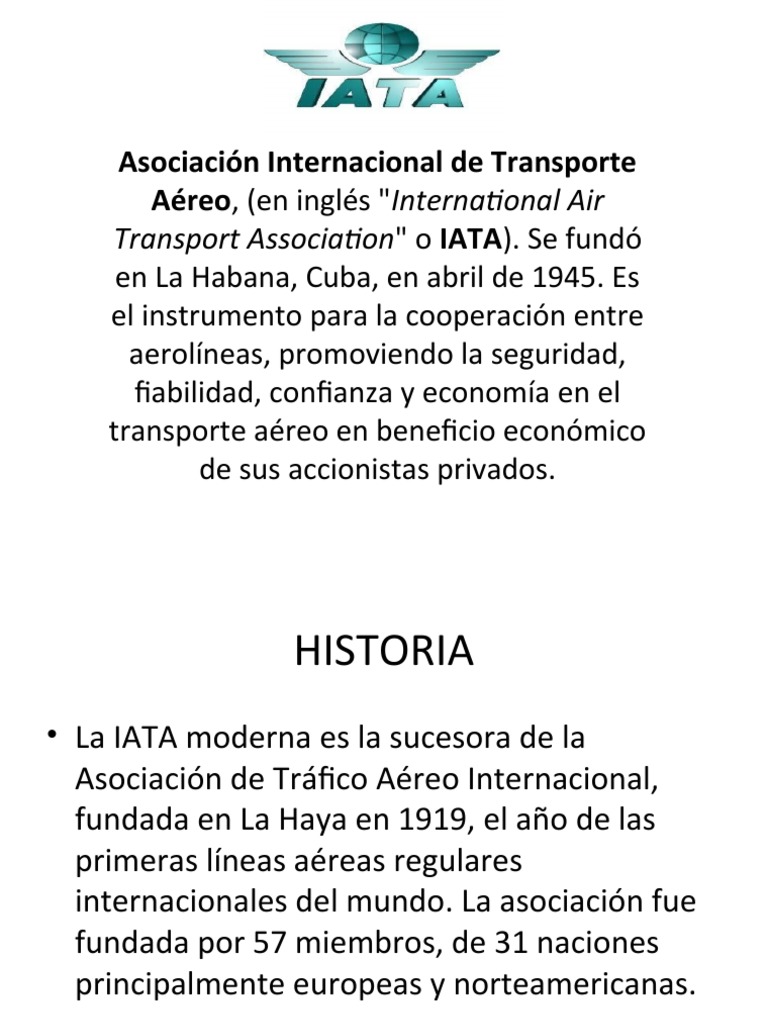 IATA | PDF
