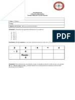 Guía Práctica Divisiones 5° Básico