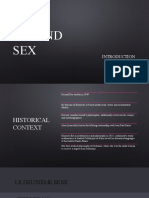 Second Sex Intro Powerpoint