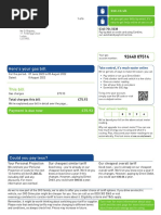 Octopus Energy Bill and Payment Details | PDF