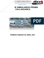 Informe PRISMA 1era Seman de Abril 2023