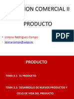 Direccion Comercial Ii Producto: - Lorena Rodríguez Campo