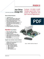 IRADK10 Motor Drive Reference Design Kit