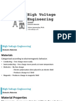High Voltage Engineering - Dielectric Materials