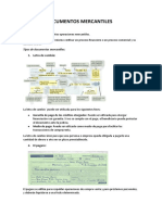 Dcumentos Mercantiles: 1. Letra de Cambio