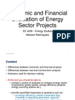 EE4209 - Lecture 3 - Economic and Financial Evaluation of Energy Sector Projects