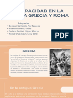 Discapacidad en Antigua Grecia y Roma