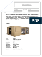 Informe Diagnostico Chillers York