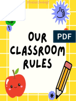 OUR Classroom Rules