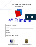 PRUEBA DE LENGUA 4º