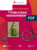 Proyecto de Guía Sobre Publicidad Medioambiental