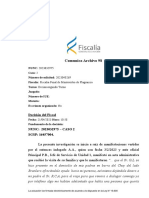 Archivo de la investigación contra Gustavo Leal - Fiscalía de Flagrancia de 12° turno