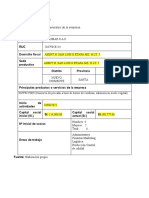 Justificación + Datos Empresa 2