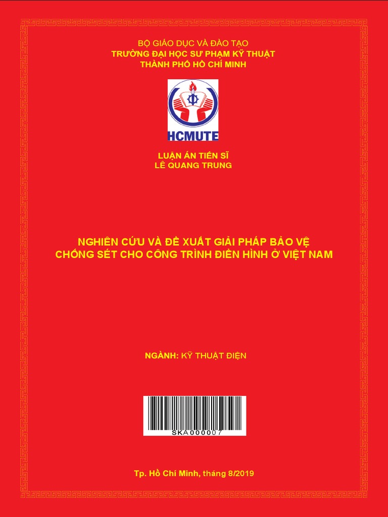 Nghiên Cứu Và Đề Xuất Giải Pháp Bảo Vệ Chống Sét Cho Công Trình Điển ...