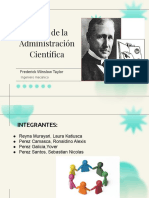 Teoría de la Administración Científica (ORT