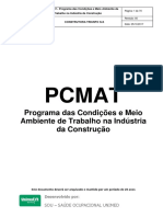 PCMAT Construção Rodovia