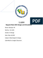 Nyquist-Rate ADC Design and Simulation