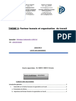 THEME 5: Facteur Humain Et Organisation Du Travail: Robotique Industrielle 4 (ROI 4) Ergonomie