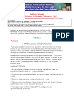 Emef Itaputanga 4° Ano - 8 Coletânea de Atividades Pedagógicas - Caps Aluno (A) : - Turma