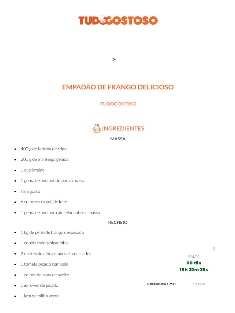 Receita de Fricassê simples, enviada por mariana stefane - TudoGostoso