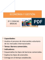 Economia Y Gestión: 3º C Ciencias Básicas