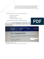 Cisco Voucher Talep