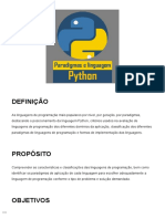 1 - Paradigmas e linguagem Python