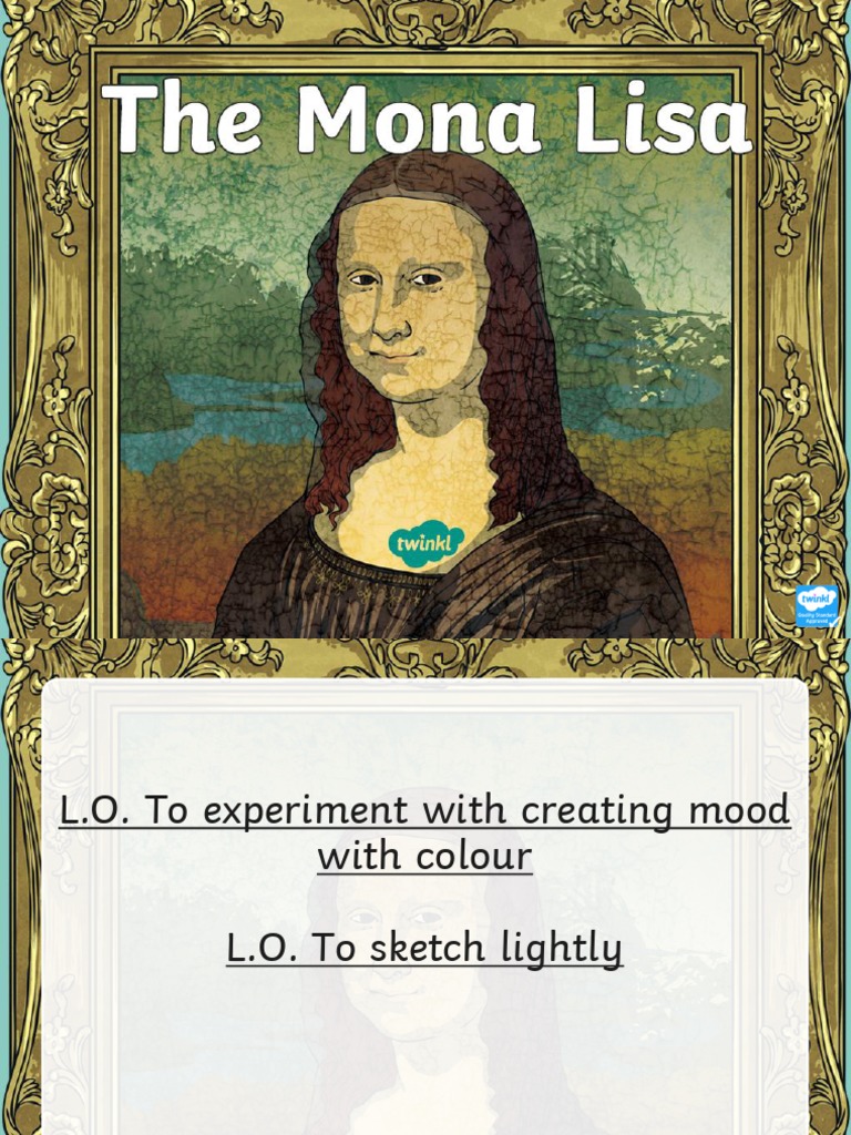 Mona Lisa PDF Paintings Plastic Arts
