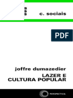 Resumo Lazer e Cultura Popular Joffre Dumazedier