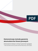 Demonstracja Metody Gaszenia Akumulatorów Litowo-Jonowych - Szwedzka Agencja Ds. Zagrożeń Cywilnych