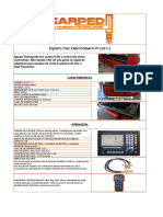 Ficha Tecnica CNC