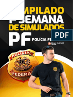 Compilado 1 Semana Simulados PF COM COMENTARIO