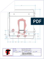 12inch Tech Cal Pipe Mount Tech Drawing