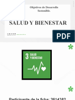 Objetivos de Desarrollo Sostenible.: Salud Y Bienestar