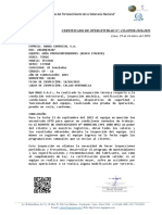 Certificado de Operatividad GP-16