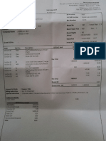 Hotel Continentti Invoice